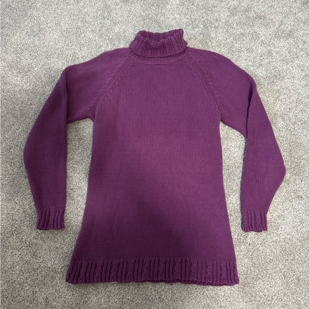 Vintage L.L. Bean Turtleneck Sweater Dress